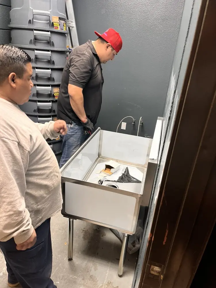 Commercial plumbing and sink installation in Mantachie
